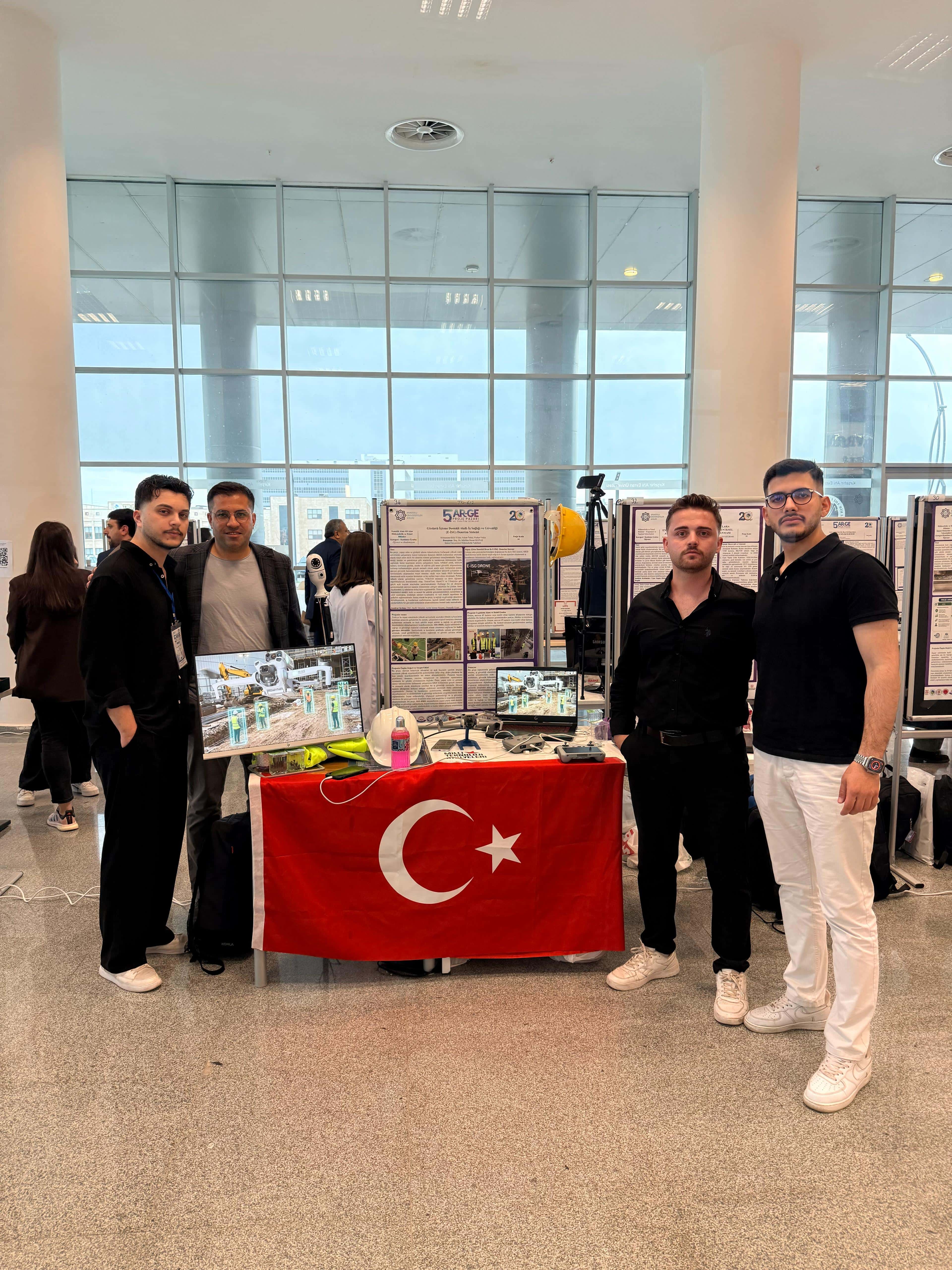 5. AR-GE PROJE PAZARI’NDA MÜHENDİSLİK VE TEMEL BİLİMLER ALANINDA TÜRKİYE DERECESİ